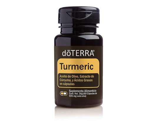 Cápsulas TURMERIC®  de doTERRA (Turmeric dual capsules), Recibes Todo el Beneficio de sus Ingredientes!